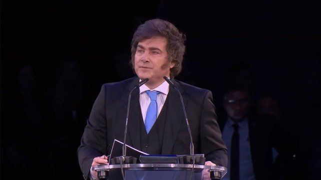 El presidente Javier Milei