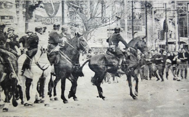Imagen del Cordobazo.