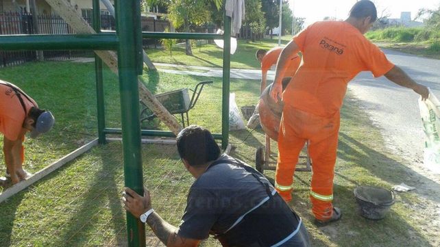 Obras. Vecinalistas gestionan diversos trabajos ante la comuna.&nbsp;