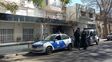 El operativo frente a la casa de Tiki Martínez.