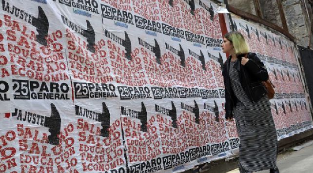 Comenzó el cuarto paro general contra la gestión de Mauricio Macri