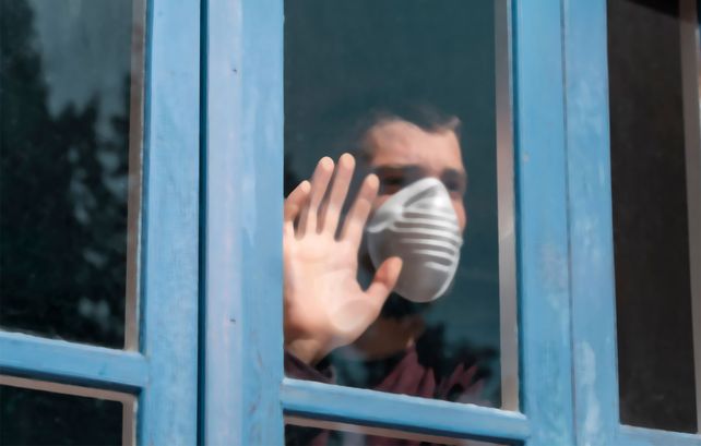 Grupos de riesgo. En la provincia hay unas 800 personas internadas por motivos de salud mental.