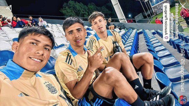 Lautaro Vargas de Unión ya trabaja con la Sub 20 en Paraguay