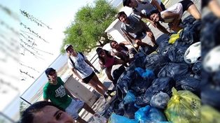 Un grupo de santafesinos limpió la Laguna Setúbal