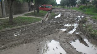 Los barrios del norte aislados por el mal estado de las calles