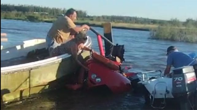 Inmediatamente después del accidente