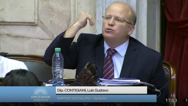 Contigiani dijo con los tarifazos el gobierno usará maquillaje, no irá a la cuestión de fondo