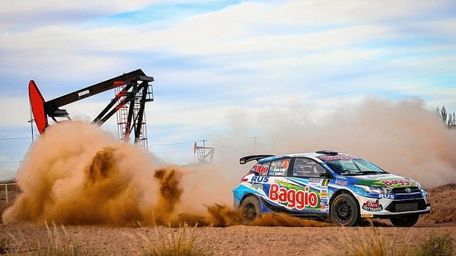 La concordiense Nadia Cutro corre con un Toyota Yaris en la clase principal del torneo argentino.