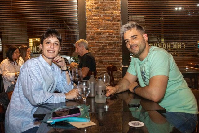 Estefanía Priotti y Diego Bottero   