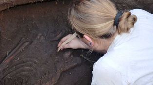 Restos humanos de 3.000 años