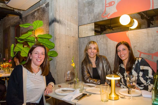 María Laura Consorti, Marisel Inoccenti y María Fernanda Pérez