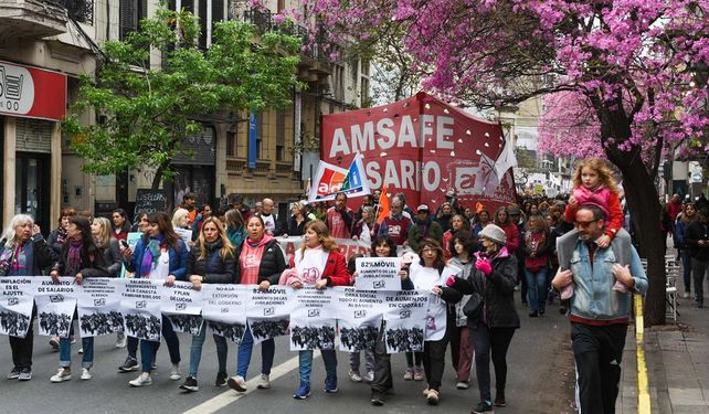 Amsafé anunció paro y movilización para este jueves.