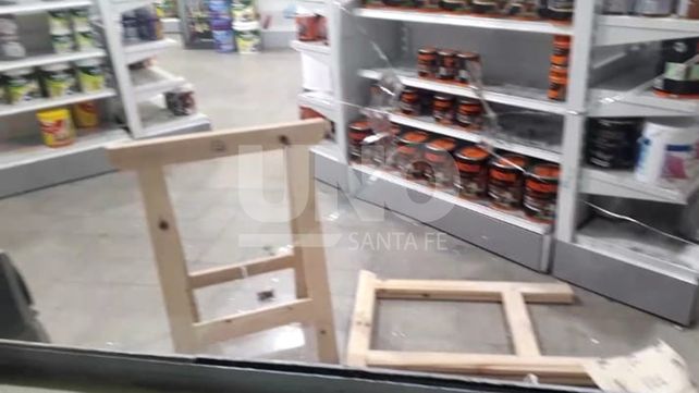 Por segunda vez en la semana la pinturería Universo de B° Candioti sufre un robo