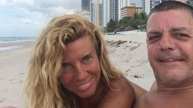 El empresario asesinado y su esposa