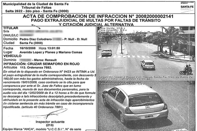 Denuncian irregularidades en los instrumentos de fotomultas