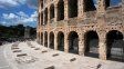 El Coliseo de Roma se renueva y recrea las huellas de columnas desaparecidas