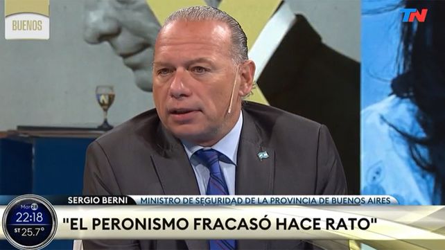 El ministro de Seguridad de la provincia de Buenos Aires