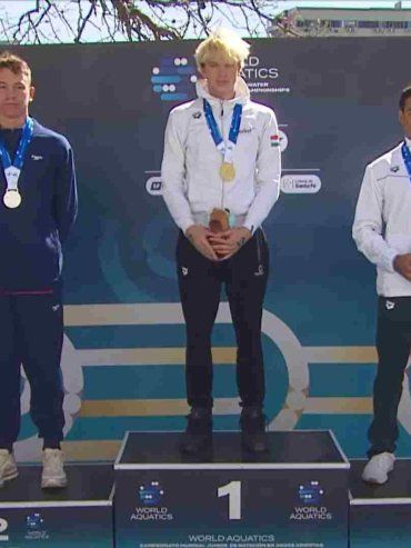 Mundial Juvenil de Aguas Abiertas: Santa Fe abrió la competencia