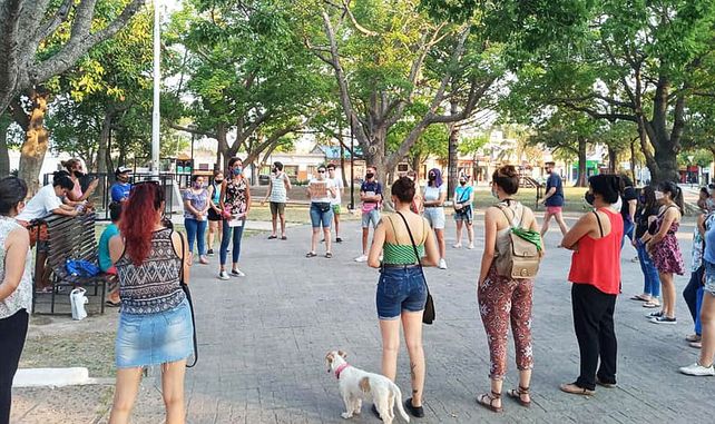 Colectivo trans pidió Justicia por un caso de violencia de género y abuso sexual en Santa ElenaFoto: InforSantaElena