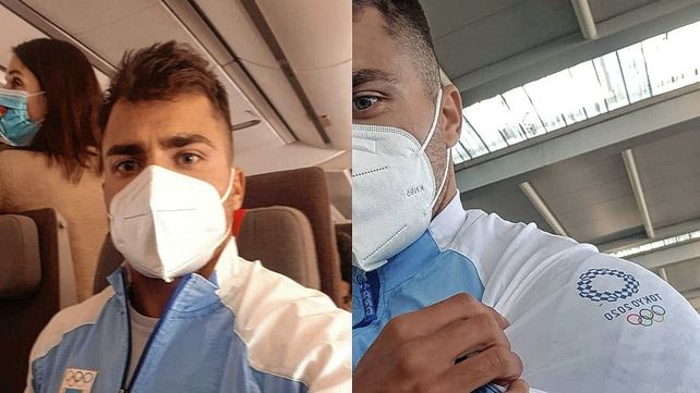 Rézola partió desde Ezeiza con destino al norte de España para continuar la preparación para su tercer Juego Olímpico.