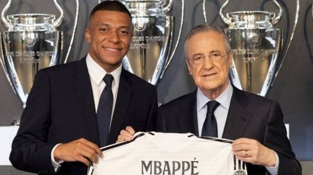 Kylian Mbappé fue presentado en el Real Madrid: Voy a dar la vida por este club