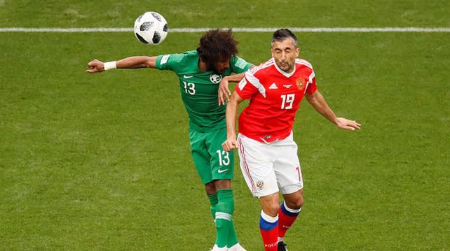 Rusia no tuvo piedad y arrancó goleando a Arabia Saudita en el Mundial
