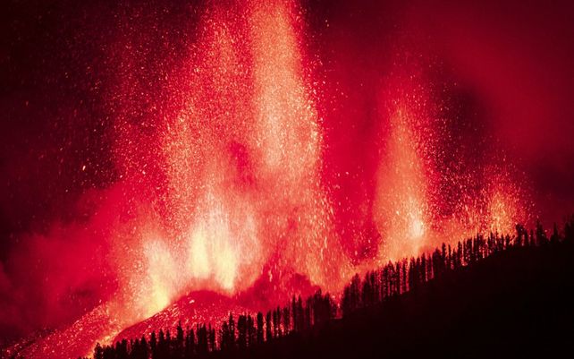 La erupción del volcán de La Palma en imágenes