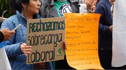 Enfermeros rechazaron la nueva planificación de horarios