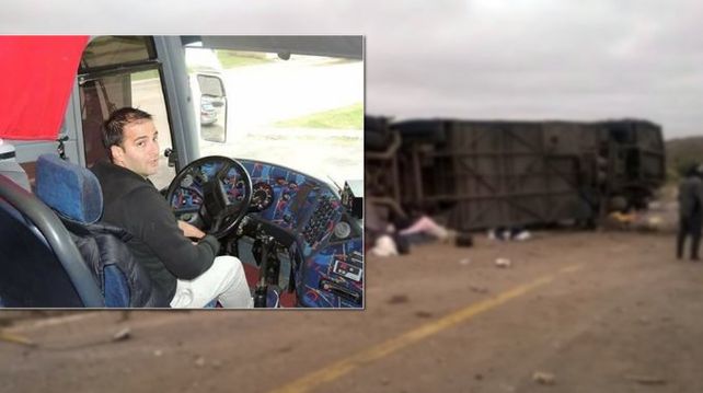 Mendoza: el desesperado grito del chofer del micro antes de volcar