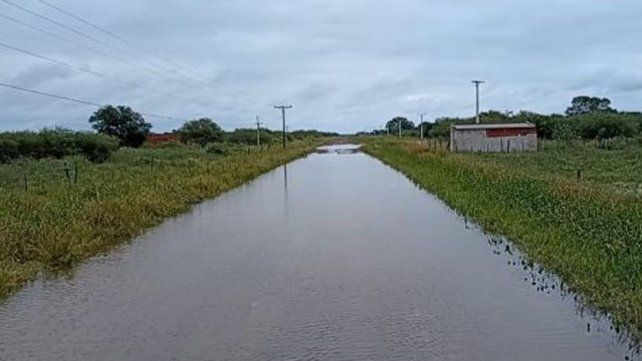 &nbsp;Sin solución al anegamiento sobre la Ruta 98-S: crece el riesgo de aislamiento en la zona de Garabato.&nbsp;