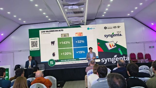 Diego Ponti, analista y consultor de mercados ganaderos de AZ-Group, habló en el panel 