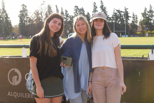 Isabel Infante, Milagros Ricomi y Federica del Campo.