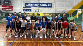 El equipo de varones de la Asociación Santafesina que jugará en San Jerónimo Norte.