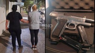 Aprehendieron a una mujer con una pistola 9 milímetros e investigada por encubrir a su pareja