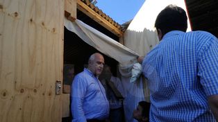 Lifschitz recorrió zonas afectadas y dijo que “todo está controlado”