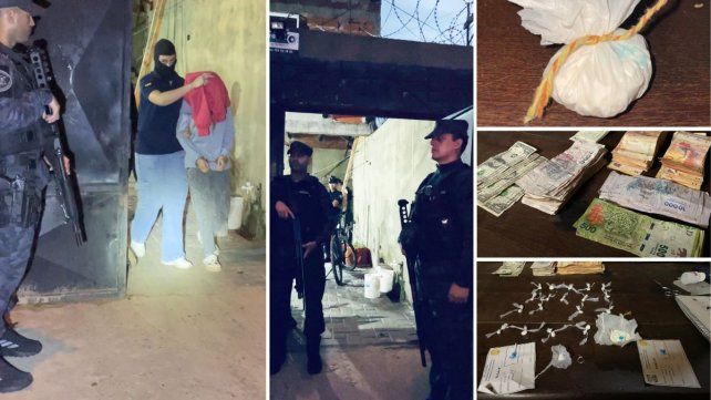 Realizaron allanamientos por causa vinculada a la sustracción de menores y venta de drogas en Concordia.