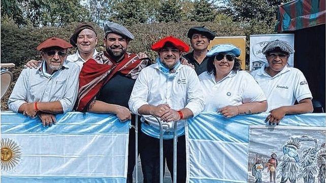 Este es el equipo argentino que participó de la nueva edición del Mundial del Asado en Bélgica.