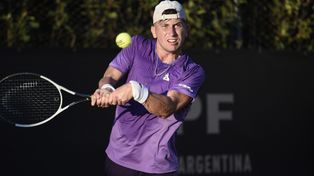 Alejo Ligua eliminado. El rosarino comenzó muy bien en el Jockey Club el YPF Rosario Challenger de tenis pero después cayó ante Guido Justo&nbsp;