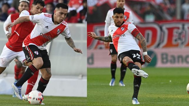 River, atento a las lesiones de Enzo Pérez y Ezequiel Barco