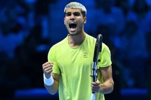 Alcaraz le ganó a Musetti en el ATP Finals y será número uno del mundo