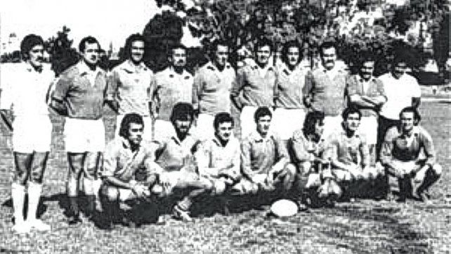 Una de las formaciones de Tilcara que disputaron el torneo de Primera División de la USR.