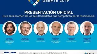 Estos fueron los conceptos destacados de los seis candidatos a presidente