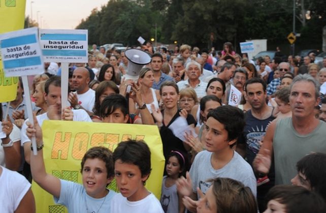 Los habitantes del lugar se manifestaron indefensos y reclamaron protección a las autoridades. (Foto: V.Benedetto)