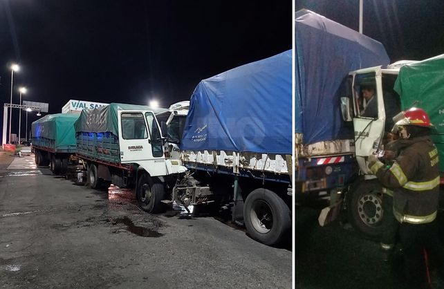 Im&aacute;genes del accidente en la AU Santa Fe-Rosario