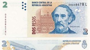 Adiós al billete de 2 pesos: el Banco Central rescatará los ejemplares en circulación