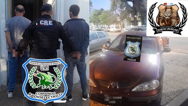 Detenidos tras persecución