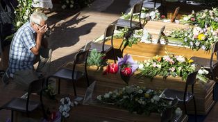 Italia despide a las víctimas del terremoto con un funeral de Estado