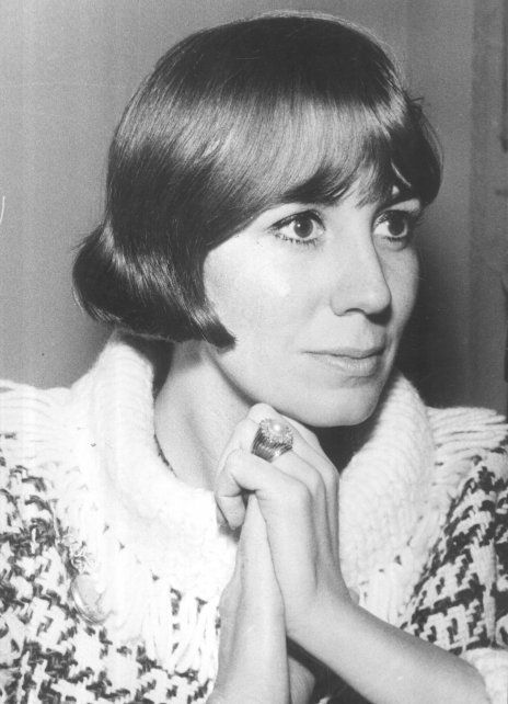 Nelly Raymond en una foto de 1965, cuando hacía su programas para Canal 13 de Buenos Aires desde Rosario. (Archivo Diario La Capital)