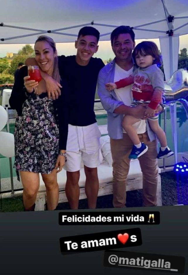 La esposa de Gallardo le perdonó su infidelidad con una conductora rosarina