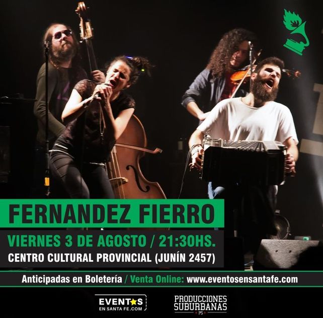 ¡Fernández Fierro presenta Ahora y Siempre en Santa Fe!